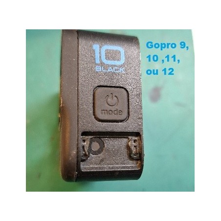 Réparation cache vidange microphone GoPro 9, 10, 11, 12