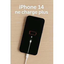 iPhone 14 ne charge plus – symptôme courant du connecteur défectueux, réparation rapide à Paris chez Micro Cocktails
