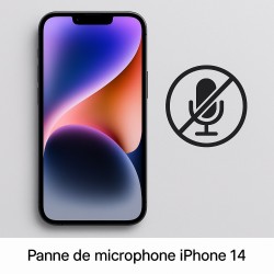 Réparation microphone iPhone 14 paris.
