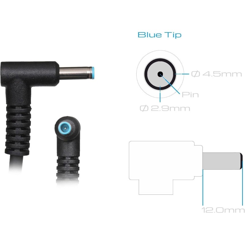 Chargeur original HP PC portable Probook 4340s G7 (65W) Chargeur original HP PC portable Probook 4340s G7 (65W)