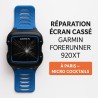 réparation d'écran cassé montre Garmin Forerunner 920 XT