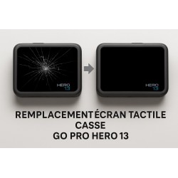 Réparation écran cassé gopro hero 13.