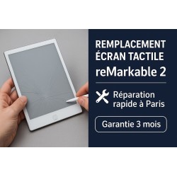Remplacement écran tactile reMarkable 2 – Réparation rapide à Paris | Micro Cocktails