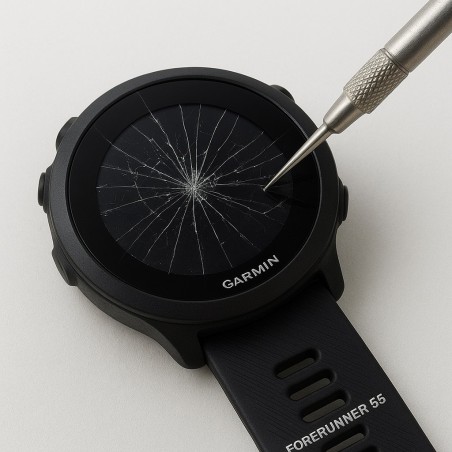 Réparation écran cassé montre Garmin Forerunner 55 à Paris