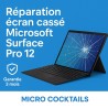 Réparation écran cassé Microsoft Surface Pro 12 – Service express Paris | Micro Cocktails