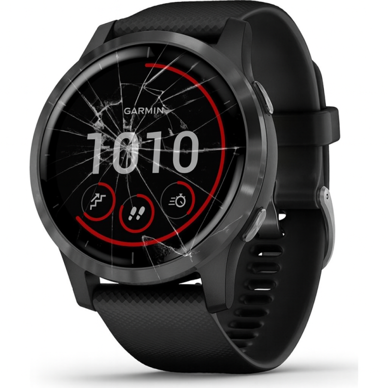 Remplacement d'écran montre Garmin Vivoactive 4 (contour noir)