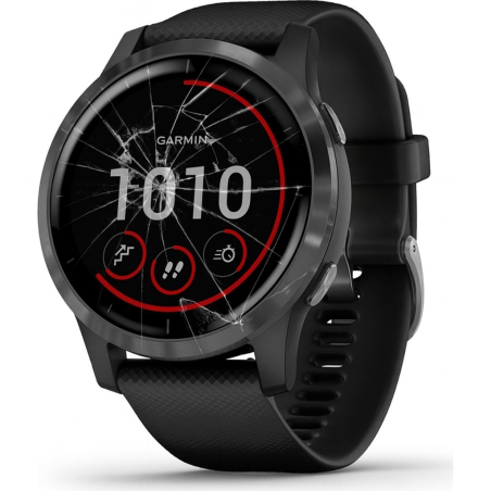 Remplacement d'écran montre Garmin Vivoactive 4 (contour noir)