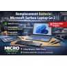 Remplacement batterie Microsoft Surface Laptop Go 2 – Réparation rapide Paris