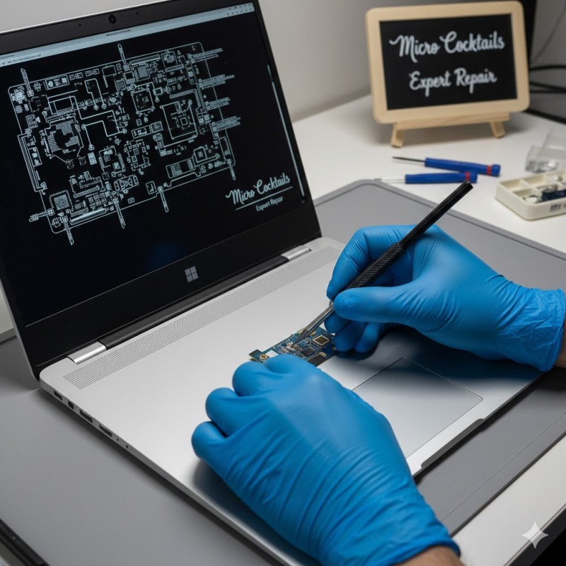 Réparation Connecteur de Charge Surface Laptop 4 Paris 17 | Micro Cocktails