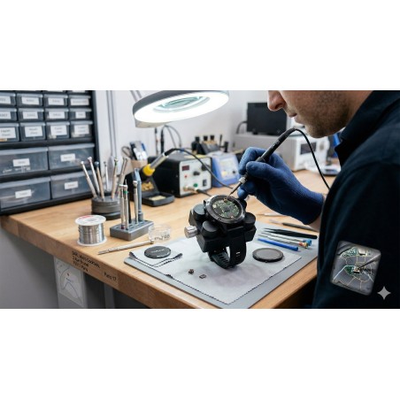 Réparation bouton montre garmin fenix 5 à Paris