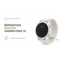Réparation bouton de montre Garmin Fenix 7S