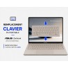 Remplacement de clavier Asus ZenBook A14 UX3407QA Beige