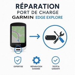 Réparation port de charge Garmin Edge Explore