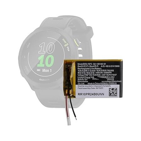 Remplacement batterie montre Garmin Forerunner 55