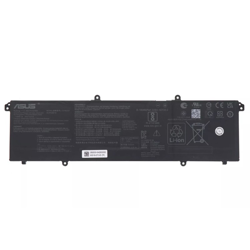 Batterie Officielle Asus VivoBook P16 P1600ZA C31N2201