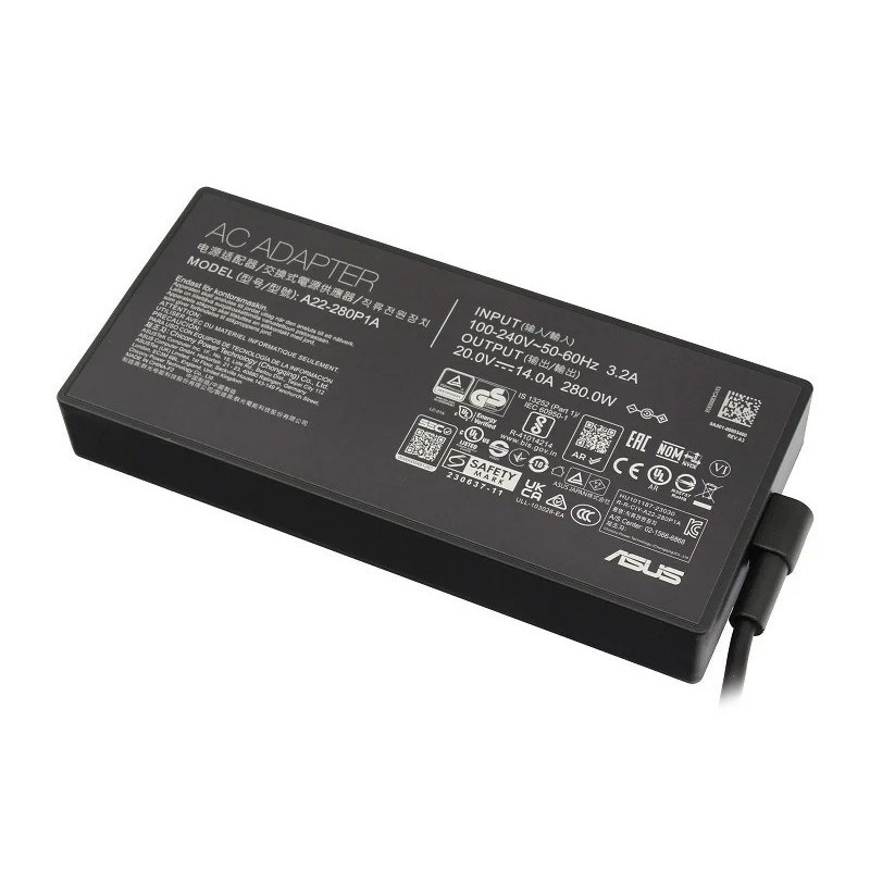Chargeur officiel Asus ROG Zephyrus S17 GX703HR 280W