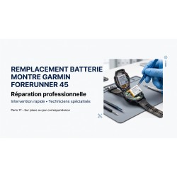 Changement batterie Garmin Forerunner 45 | Micrococktails