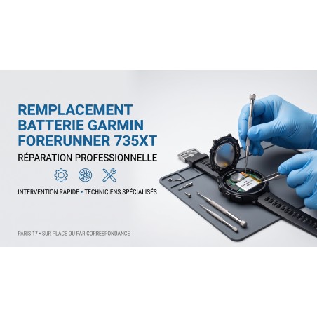 Remplacement Batterie Garmin Forerunner 735XT | Réparation