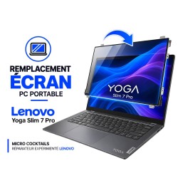 Remplacement Écran Lenovo Yoga Slim 7 Pro Paris