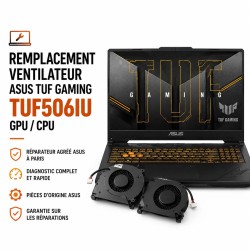 Remplacement ventilateur Asus TUF506IU à Paris | Agréé ASUS