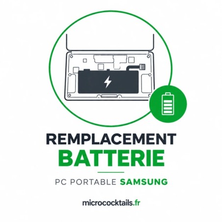 Remplacement de batterie Samsung NP744BJG GALAXY BOOK6 à Paris