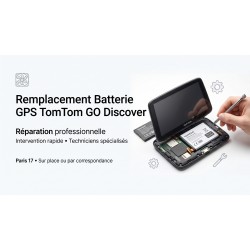 Réparation Batterie TomTom GO Discover | Micrococktails