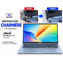 Réparation Charnière ASUS VivoBook 16X K3605Z – Centre Agréé ASUS Paris