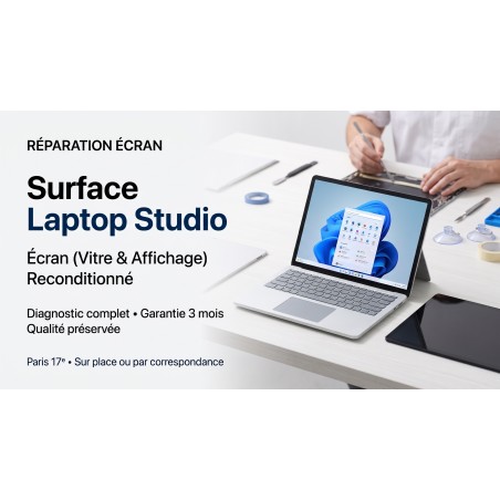 Réparation Écran Surface Laptop Studio | Micrococktails