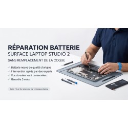 Réparation Batterie Surface Laptop Studio 2 | Micrococktails