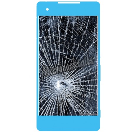 Réparation écran cassé (vitre + lcd) Sony Xperia Z3 compact