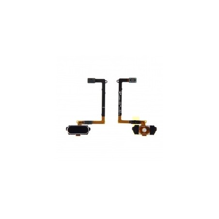 Nappe Home avec bouton Samsung Galaxy S6 (G920F) Noir