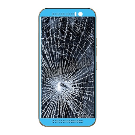 Réparation écran cassé (vitre + lcd) HTC ONE M8