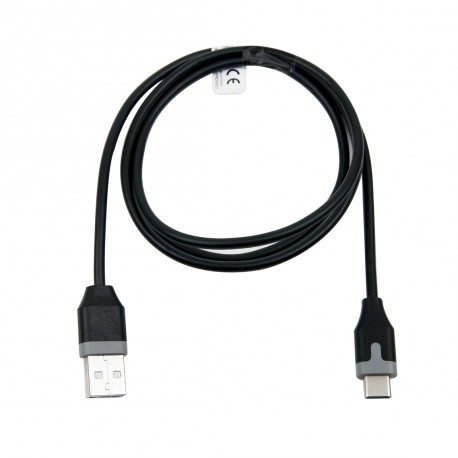 Muvit Tab Type C Cable A À C 3a 1m Usb 2.0 Noir