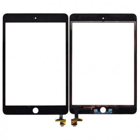 vitre tactile iPad mini 3 noir