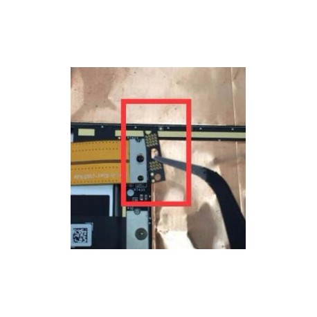 Module carte contacteur intermediaire batterie et carte mère surface pro 3