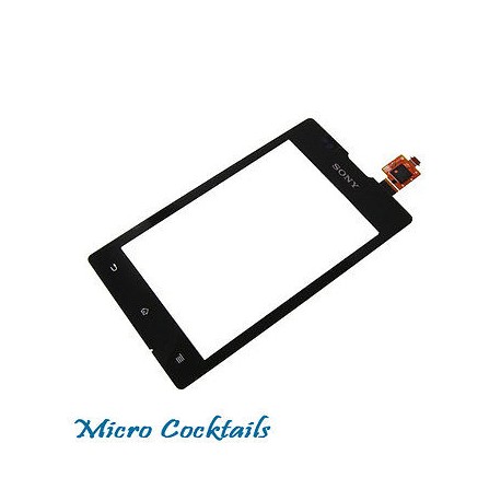 Vitre Tactile pour Sony Xperia E Noire C1504 C1505