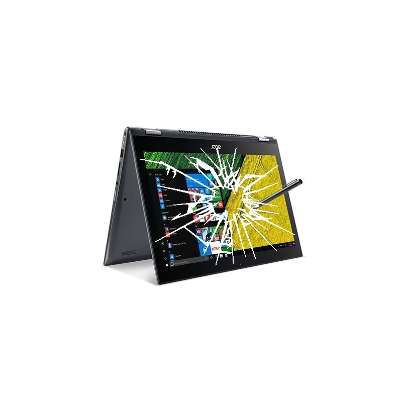 Réparation Pc portable ACER Spin 5 écran cassé vitre fissurée Réparation Pc portable ACER Spin 5 écran cassé vitre fissurée