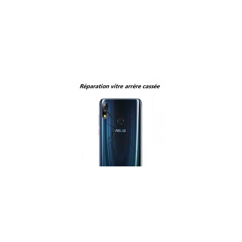 Réparation vitre arrière Zenfone Max Pro M2 ZB631KL