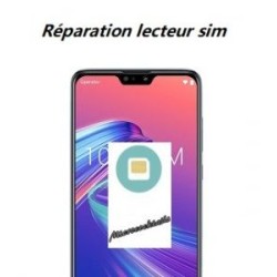 Réparation lecteur carte sim Zenfone Max Pro M2 ZB631KL