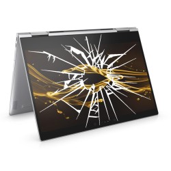 Réparation PC portable HP Spectre x360 13-ae000nf écran cassé vitre fissurée