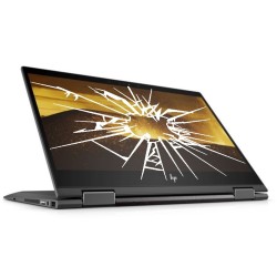 Réparation PC portable HP ENVY x360 13-ag0002nf  écran cassé vitre fissurée