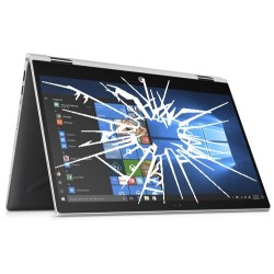 Réparation PC portable HP Pavilion x360 14-cd0023nf écran cassé vitre fissurée