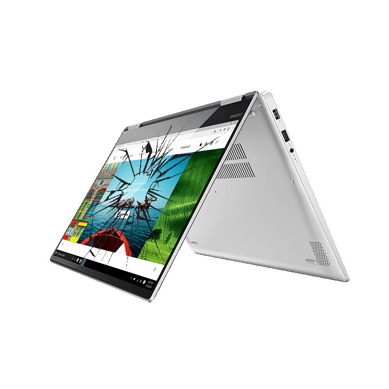 Réparation écran cassé vitre fissurée Lenovo YOGA 720-15IKB