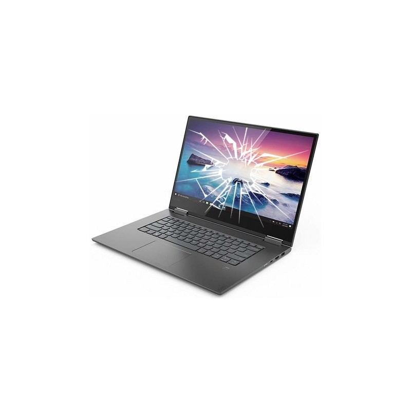 Réparation écran cassé vitre fissurée Lenovo Yoga C730-15IKB