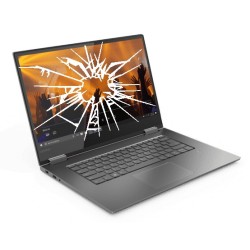 Réparation écran cassé vitre fissurée Lenovo Yoga C730-15IWL