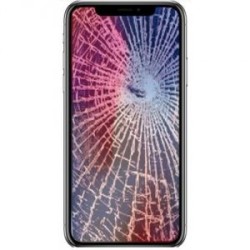 Réparation écran cassé vitre fissurée iPhone XR