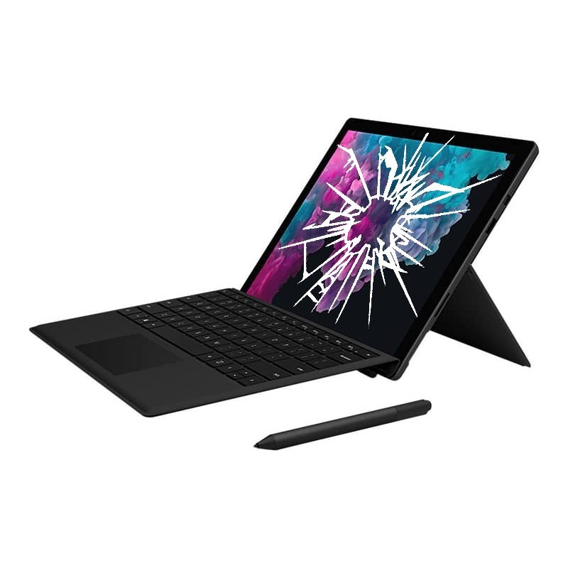 Réparation écran cassé Microsoft Surface Pro 6