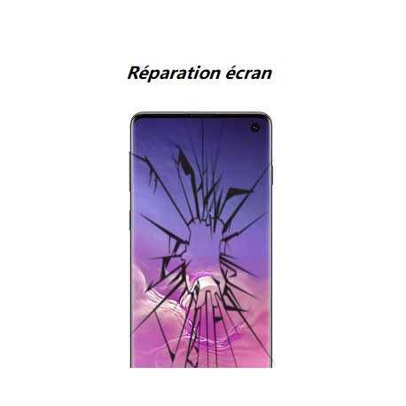 Réparation écran cassé Samsung Galaxy S10