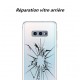Réparation vitre arrière cassée Samsung Galaxy S10