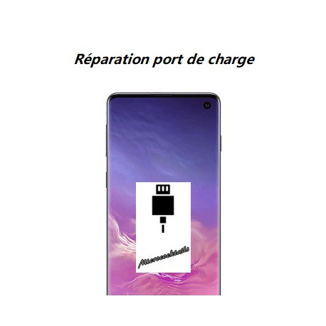 Réparation connecteur de charge Samsung Galaxy S10